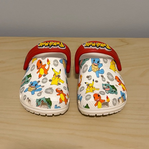 CROCS Other - Kids Pokémon Slip-On Crocs - Size 4c